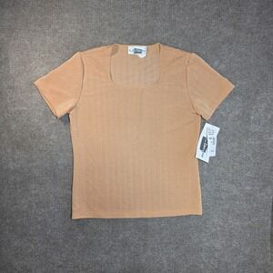 VTG 90s EK Designs Sheer Mesh Blouse NWT - Whimsygoth Floral Top Sz M